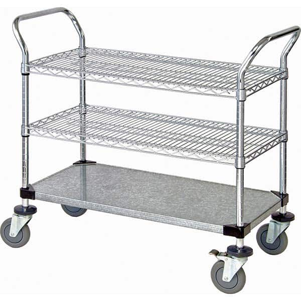 Quantum Storage - Carts Type: Utility Cart Load Capacity (Lb.): 1200.000 - Makers Industrial Supply