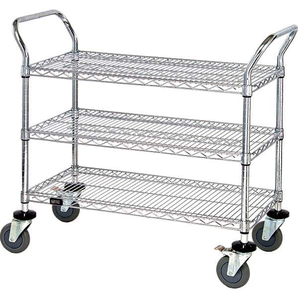 Quantum Storage - Carts Type: Utility Cart Load Capacity (Lb.): 1200.000 - Makers Industrial Supply