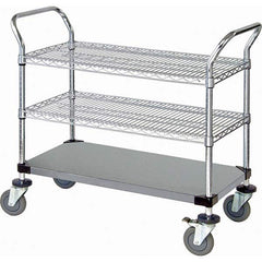 Quantum Storage - Carts Type: Utility Cart Load Capacity (Lb.): 1200.000 - Makers Industrial Supply