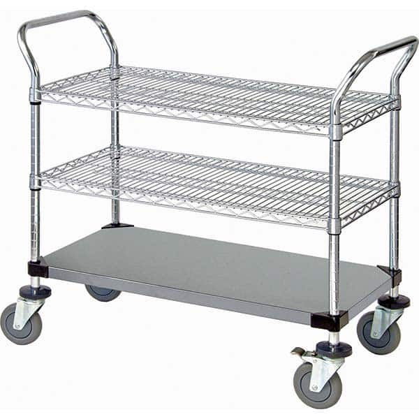 Quantum Storage - Carts Type: Utility Cart Load Capacity (Lb.): 1200.000 - Makers Industrial Supply