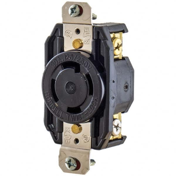 Hubbell Wiring Device-Kellems - Twist Lock Receptacles Receptacle/Part Type: Receptacle Gender: Female - Makers Industrial Supply