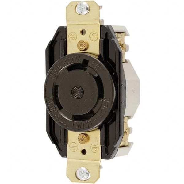 Hubbell Wiring Device-Kellems - Twist Lock Receptacles Receptacle/Part Type: Receptacle Gender: Female - Makers Industrial Supply