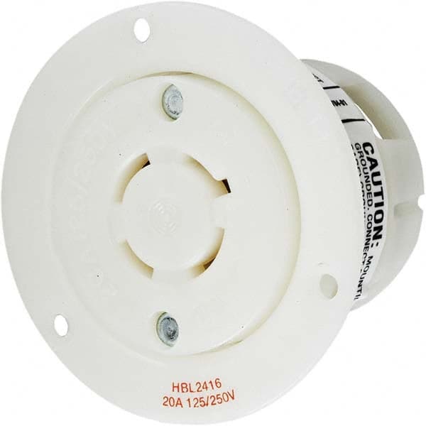 Hubbell Wiring Device-Kellems - Twist Lock Receptacles Receptacle/Part Type: Receptacle Gender: Female - Makers Industrial Supply