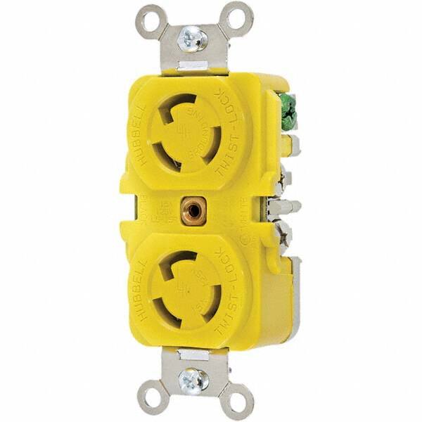 Hubbell Wiring Device-Kellems - Twist Lock Receptacles Receptacle/Part Type: Receptacle Gender: Female - Makers Industrial Supply