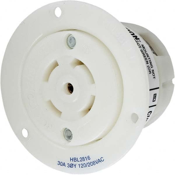 Hubbell Wiring Device-Kellems - Twist Lock Receptacles Receptacle/Part Type: Receptacle Gender: Female - Makers Industrial Supply