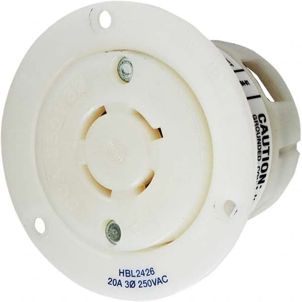 Hubbell Wiring Device-Kellems - Twist Lock Receptacles Receptacle/Part Type: Receptacle Gender: Female - Makers Industrial Supply