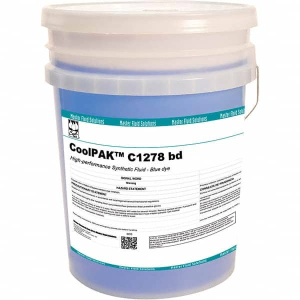 Master Fluid Solutions - 5 Gal Pail Cutting, Drilling, Sawing, Grinding, Tapping, Turning Fluid - Makers Industrial Supply