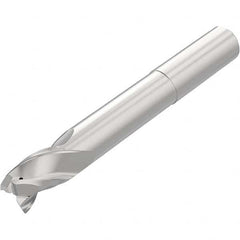 Niagara Cutter - 1/2", 3/4" LOC, 1/2" Shank Diam, 4-1/2" OAL, 3 Flute Solid Carbide Square End Mill - Makers Industrial Supply