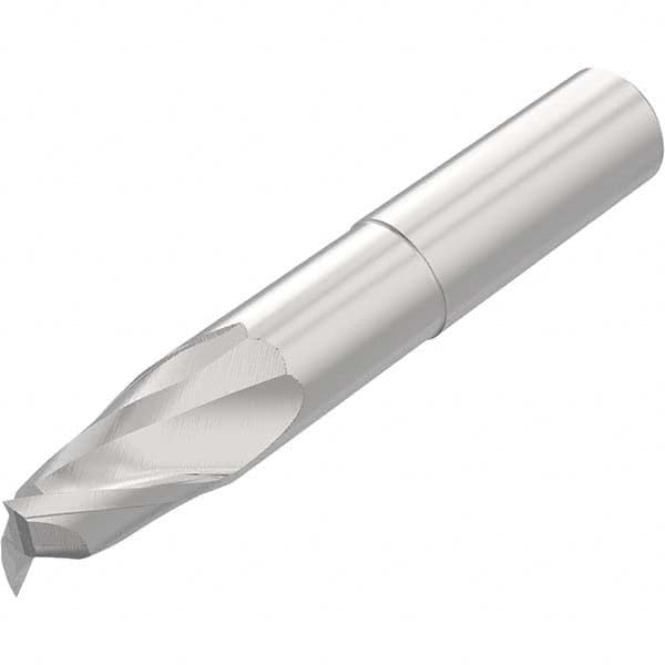 Niagara Cutter - 3/4", 1" LOC, 3/4" Shank Diam, 4-1/2" OAL, 2 Flute Solid Carbide Square End Mill - Makers Industrial Supply