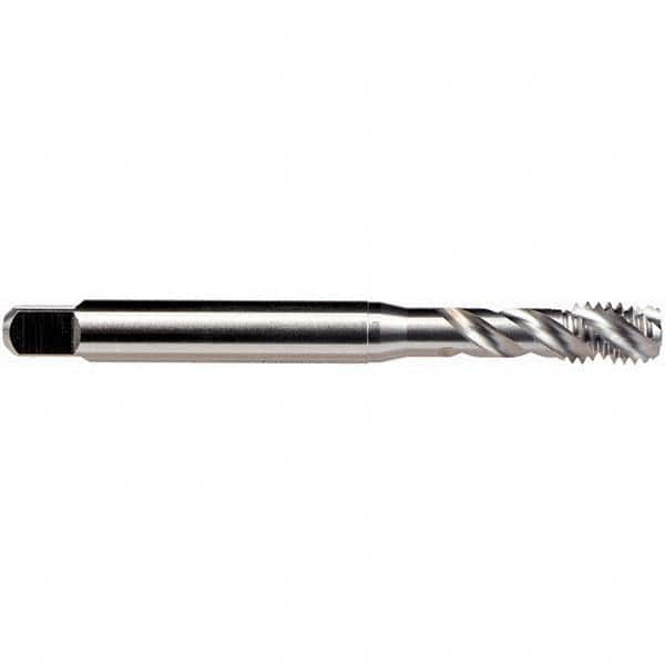 Spiral Flute Tap: 5/16-18, UNC, Bottoming, 2B Class of Fit, Cobalt, Bright/Uncoated Right Hand Flute, Right Hand Thread, H5, Series B0513500