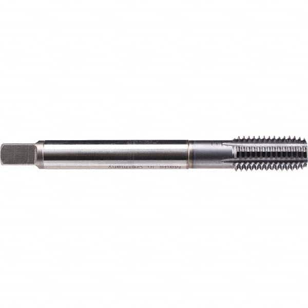 Thread Forming STI Taps; Thread Size (mm): #10-24 in; Thread Size (Inch): #10-24 in; #10-24; Thread Limit: H4; Class of Fit: 2B; Chamfer: Semi-Bottoming; Finish/Coating: TiCN; Thread Standard: UNC; Shank Diameter (Decimal Inch): 0.1940 in; 0.1940; Square