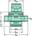 C8A3910563060 CAPTO ADAPTER - Makers Industrial Supply