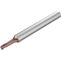 Seco - 3mm Diam 3 Flute Solid Carbide 0.2mm Corner Radius End Mill - Makers Industrial Supply