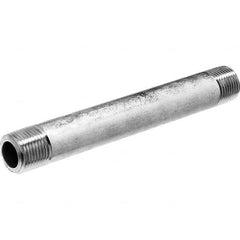 USA Sealing - 1 x 12" 304 Stainless Steel Pipe Nipple - Makers Industrial Supply