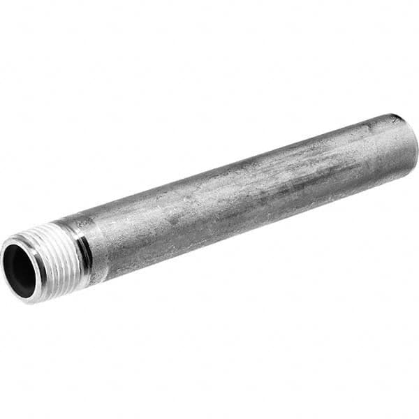 USA Sealing - 1 x 4" 304 Stainless Steel Pipe Nipple - Makers Industrial Supply