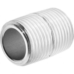 USA Sealing - 3/8 x 1" 316 Stainless Steel Pipe Nipple - Makers Industrial Supply