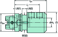 392410206332110B EM HOLDER - Makers Industrial Supply