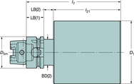 392410506313050A HSK BLANK - Makers Industrial Supply