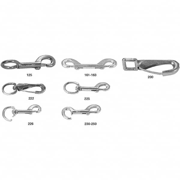 Campbell - 4-1/8" Long Bolt Snap - Zinc Plated with 13/32" Snap Opening - Makers Industrial Supply