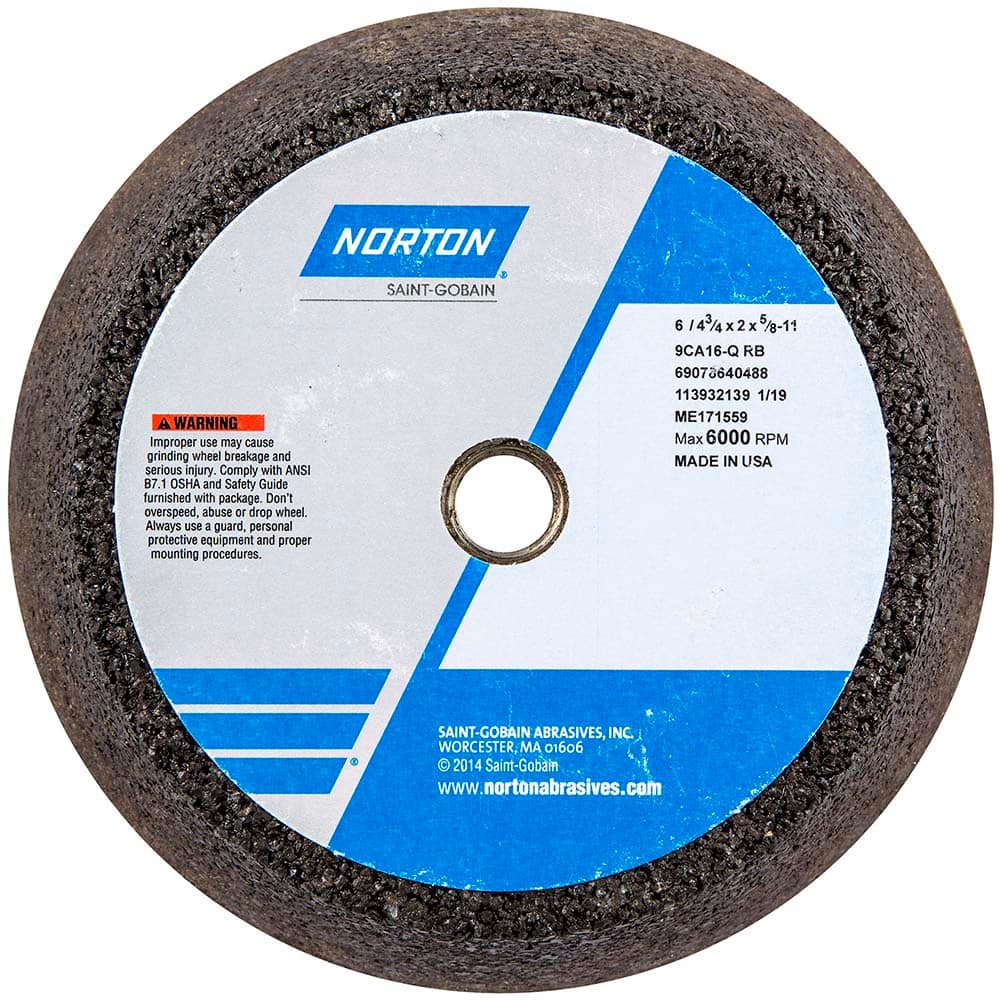 Norton - Tool & Cutter Grinding Wheels Wheel Type: Type 11 Superabrasive Wheel Type Number: B42 - Makers Industrial Supply