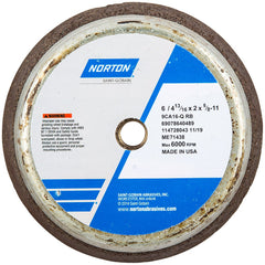 Norton - Tool & Cutter Grinding Wheels Wheel Type: Type 11 Superabrasive Wheel Type Number: B42 - Makers Industrial Supply