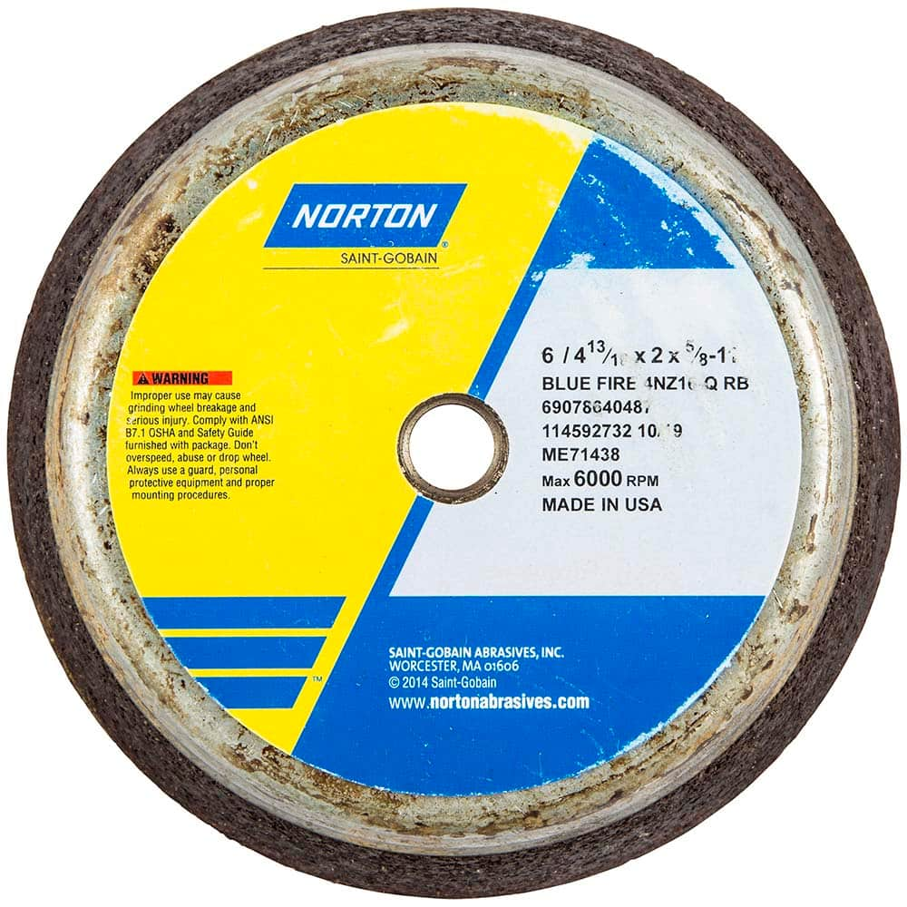 Norton - Tool & Cutter Grinding Wheels Wheel Type: Type 11 Superabrasive Wheel Type Number: B42 - Makers Industrial Supply