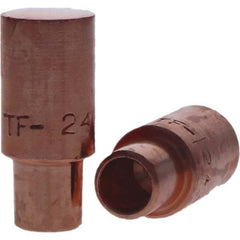 Tuffaloy - Spot Welder Tips For Use With: 4RW Cap Taper Electrode Holder Type: Male Cap F Nose (Radius) - Makers Industrial Supply