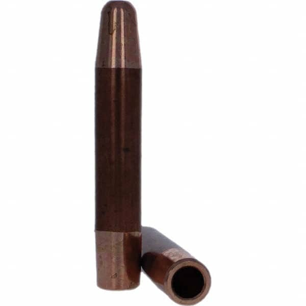 Tuffaloy - Spot Welder Tips For Use With: 5RW Electrode Holder Type: Straight Tip A Nose (Pointed) - Makers Industrial Supply