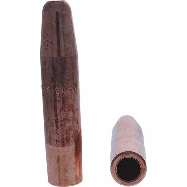 Tuffaloy - Spot Welder Tips For Use With: 5RW Electrode Holder Type: Straight Tip A Nose (Pointed) - Makers Industrial Supply