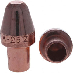 Tuffaloy - Spot Welder Tips For Use With: 5RW Cap Taper Electrode Holder Type: Male Cap A Nose (Pointed) - Makers Industrial Supply