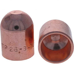 Tuffaloy - Spot Welder Tips For Use With: 6RW Cap Taper Electrode Holder Type: Female Cap B Nose (Dome) - Makers Industrial Supply