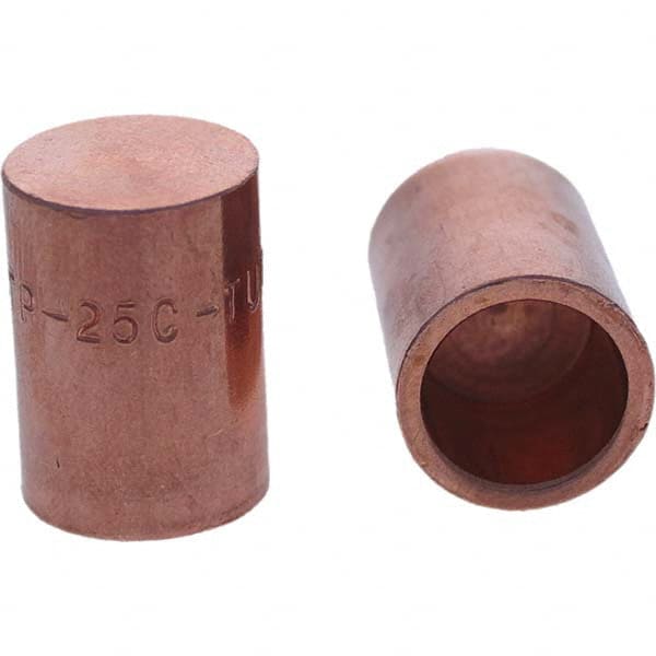 Tuffaloy - Spot Welder Tips For Use With: 5RW Cap Taper Electrode Holder Type: Female Cap C Nose (Flat) - Makers Industrial Supply