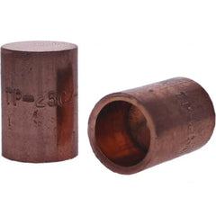 Tuffaloy - Spot Welder Tips For Use With: 5RW Cap Taper Electrode Holder Type: Female Cap C Nose (Flat) - Makers Industrial Supply