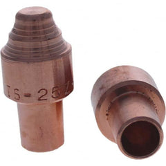 Tuffaloy - Spot Welder Tips For Use With: 5RW Cap Taper Electrode Holder Type: Male Cap S Nose - Makers Industrial Supply