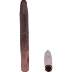 Tuffaloy - Spot Welder Tips For Use With: 4RW Electrode Holder Type: Straight Tip A Nose (Pointed) - Makers Industrial Supply