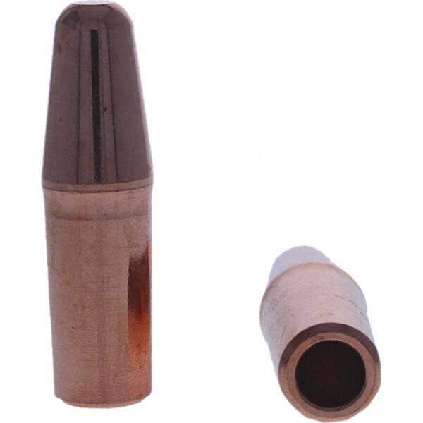 Tuffaloy - Spot Welder Tips For Use With: 4RW Electrode Holder Type: Straight Tip A Nose (Pointed) - Makers Industrial Supply