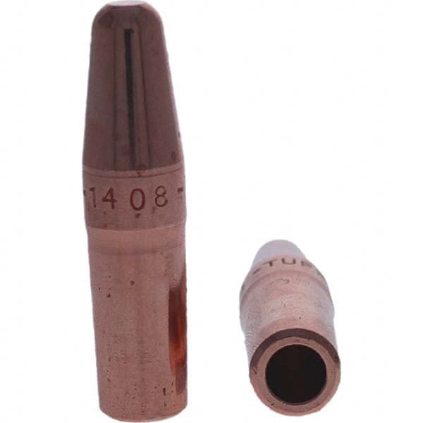 Tuffaloy - Spot Welder Tips For Use With: 4RW Electrode Holder Type: Straight Tip A Nose (Pointed) - Makers Industrial Supply