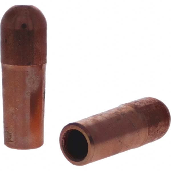 Tuffaloy - Spot Welder Tips For Use With: 4RW Electrode Holder Type: Straight Tip B Nose (Dome) - Makers Industrial Supply