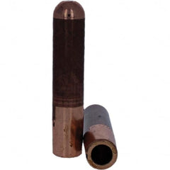 Tuffaloy - Spot Welder Tips For Use With: 7RW Electrode Holder Type: Straight Tip B Nose (Dome) - Makers Industrial Supply