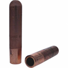 Tuffaloy - Spot Welder Tips For Use With: 6RW Electrode Holder Type: Straight Tip B Nose (Dome) - Makers Industrial Supply