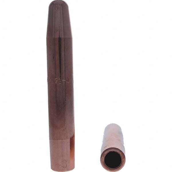 Tuffaloy - Spot Welder Tips For Use With: 5RW Electrode Holder Type: Straight Tip A Nose (Pointed) - Makers Industrial Supply