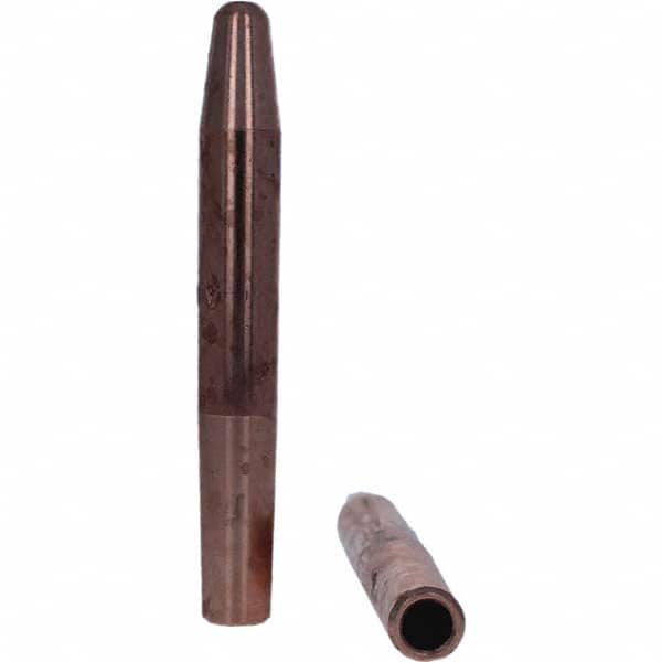 Tuffaloy - Spot Welder Tips For Use With: 4RW Electrode Holder Type: Straight Tip A Nose (Pointed) - Makers Industrial Supply