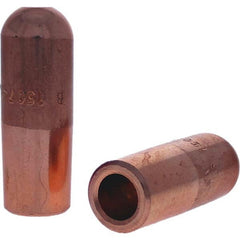 Tuffaloy - Spot Welder Tips For Use With: 5RW Electrode Holder Type: Straight Tip B Nose (Dome) - Makers Industrial Supply