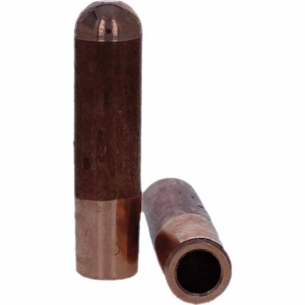 Tuffaloy - Spot Welder Tips For Use With: 5RW Electrode Holder Type: Straight Tip B Nose (Dome) - Makers Industrial Supply