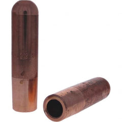 Tuffaloy - Spot Welder Tips For Use With: 5RW Electrode Holder Type: Straight Tip B Nose (Dome) - Makers Industrial Supply