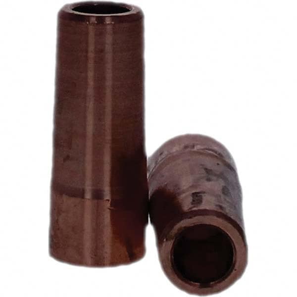 Tuffaloy - Spot Welder Tips For Use With: 4RW Electrode Holder Type: Straight Tip C Nose (Flat) - Makers Industrial Supply