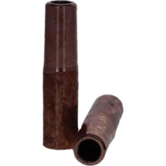 Tuffaloy - Spot Welder Tips For Use With: 4RW Electrode Holder Type: Straight Tip C Nose (Flat) - Makers Industrial Supply