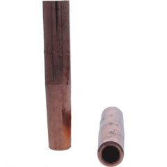 Tuffaloy - Spot Welder Tips For Use With: 4RW Electrode Holder Type: Straight Tip C Nose (Flat) - Makers Industrial Supply