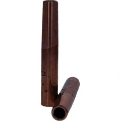 Tuffaloy - Spot Welder Tips For Use With: 4RW Electrode Holder Type: Straight Tip C Nose (Flat) - Makers Industrial Supply