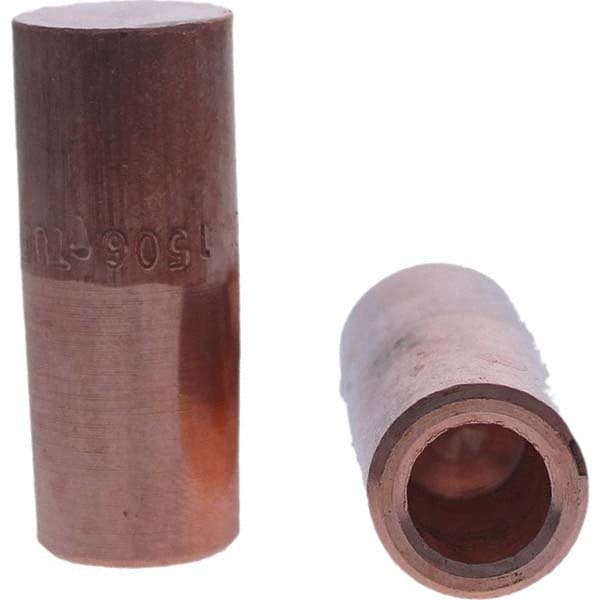 Tuffaloy - Spot Welder Tips For Use With: 5RW Electrode Holder Type: Straight Tip C Nose (Flat) - Makers Industrial Supply